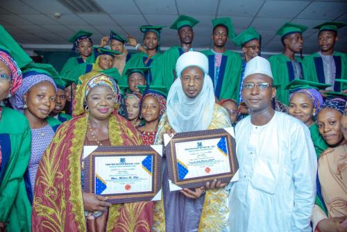 Presentation of Honourary Award to the Registrar of the Board at the 2022 Induction Ceremony (North Centre)