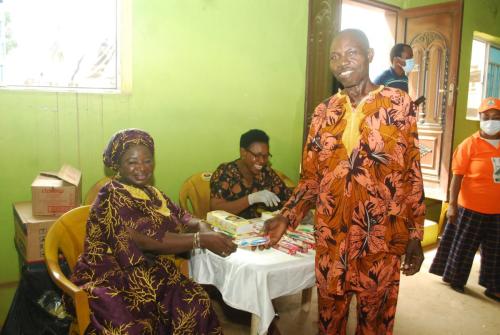 The Registrar at the Outreach Program held at Gbogan, Osun State - Copy