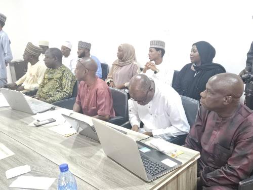 Cross Section of Resource Persons during the HND Dental Therapy Curriculum Review program.