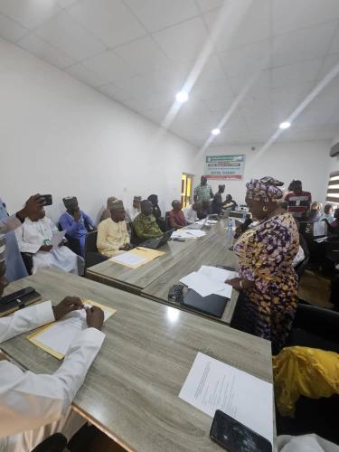 Cross Section of personnel present during the Review of HND Dental Therapy Curriculum Program.